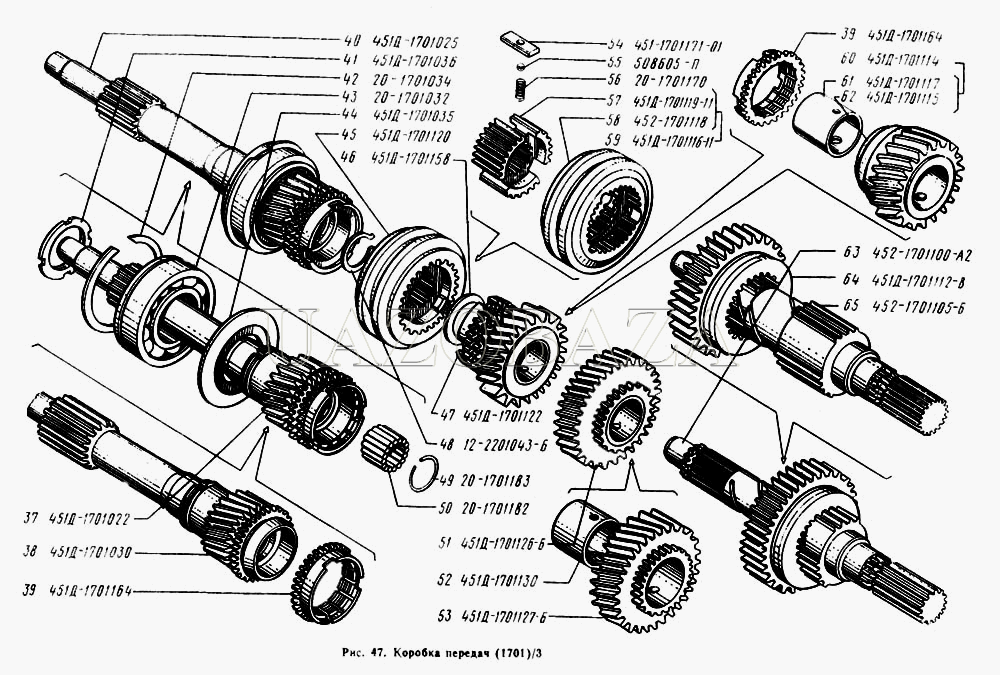 Коробка передач уаз буханка 4 ступка схема фото